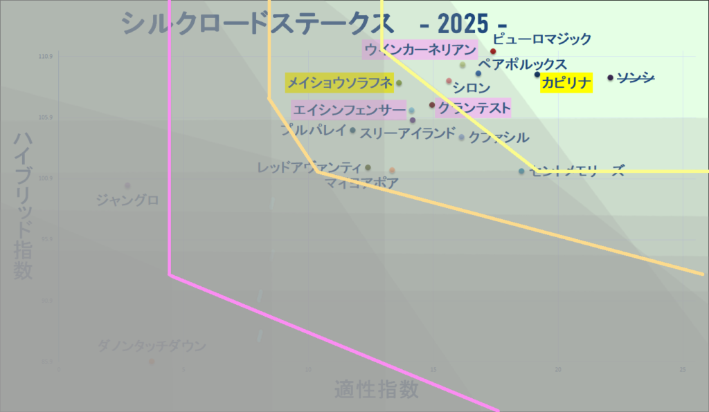 2025　シルクロードＳ　マトリクス改　結果